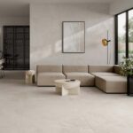 Матовый керамогранит Pamesa Ropalano pietra ivory 90x90 фото в интерьере