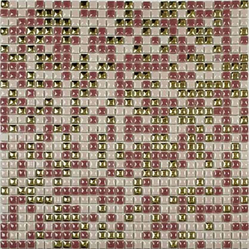 Мозаика керамическая на сетке С102 305х305 с чипами 10х10 Мозаика керамическая на сетке С102 305х305 с чипами 10х10