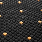 мозаика на сетке AGKV-04 вид с боку