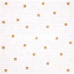 мозаика на сетке белая AGKV-03 303х303 толщина 6 мм