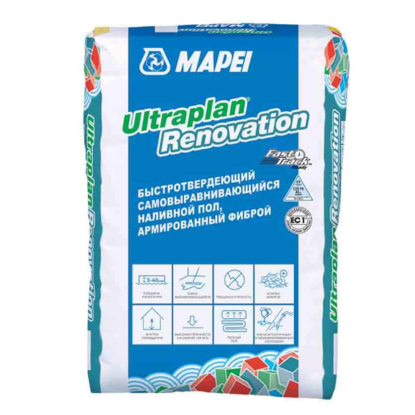 Наливной самовыравнивающийся пол ultraplan renovation мешок 23 кг Наливной самовыравнивающийся пол ultraplan renovation мешок 23 кг