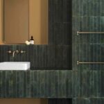 Настенная плитка 31552 Bali Isle of Pines 5x40 фото в интерьере