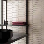 Плитка керамическая настенная 25825 ARROW Gardenia Cream 5х25 см фото в интерьере 2