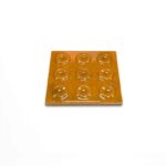 Плитка настенная глянцевая оранжевая Ape Carmen Acrux amber 10X10 1