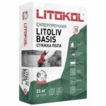 Ровнитель для пола сухая стяжка Litoliv Basis 25kg