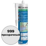 Силиконовый клей-герметик клей XS1 mapei цвет 999 прозрачный Мапеи
