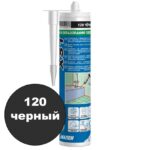 Силиконовый клей-герметик XS1 mapei цвет 120 черный Мапеи