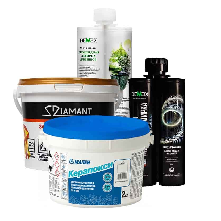 Двухкомпонентная затирка для плитки