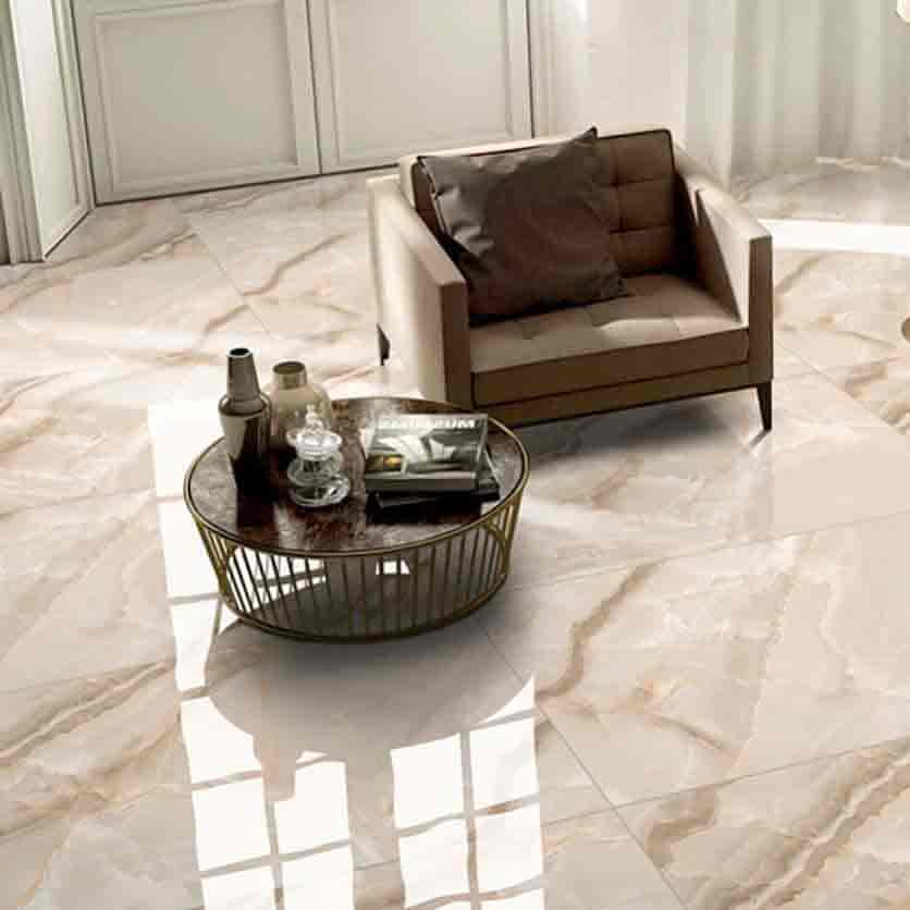 Керамогранит мрамор бежевый