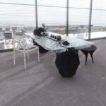 Керамогранит серый Lande L60311 60х60 см фото в интерьере