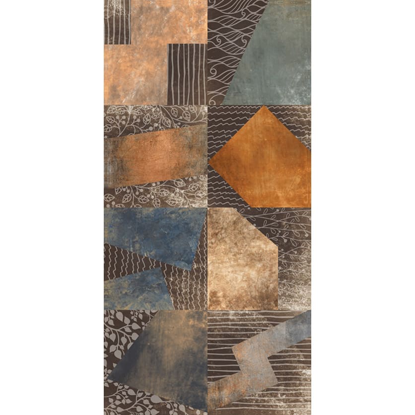 Керамогранит многоцветный неполированный