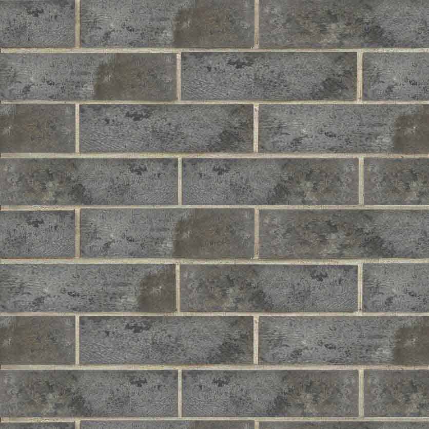 Фасадная клинкерная плитка Иллинойс-2 серый Фасадная клинкерная плитка Иллинойс-2 серый