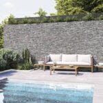 Фото в интерьере керамогранита HDC arinsal grey 32x89 см