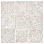 Керамогранит Aparici Gatsby White Pre 20 59,2x59,2 см пропилена под затирку под формат 20х20